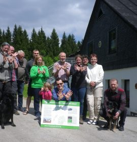 Teilnehmer der Natura-2000-Scout Ausbildung der NaturFreunde Deutschlands