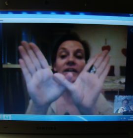 Jaana por Skype desde Tampere Jaana por Skype desde Tampere