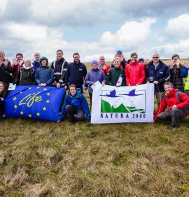 Launch of MoorLIFE 2020 project – protecting active blanket bog in the Peak District and South Pennines