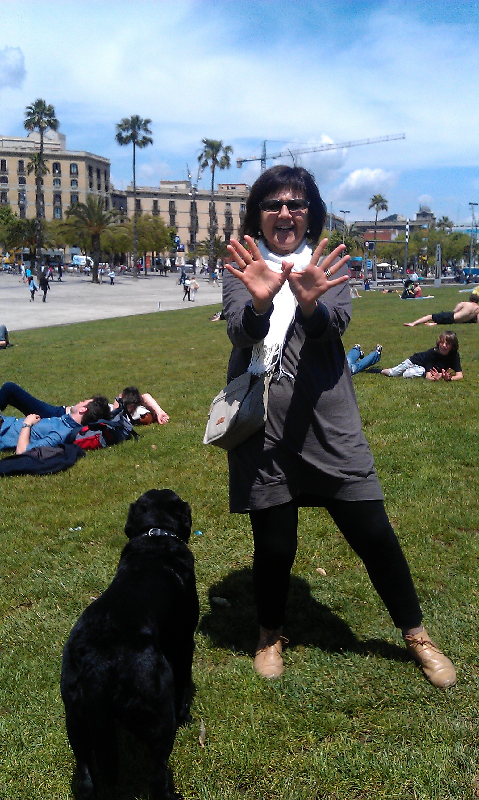 Carme i Pruna en Maremagnum