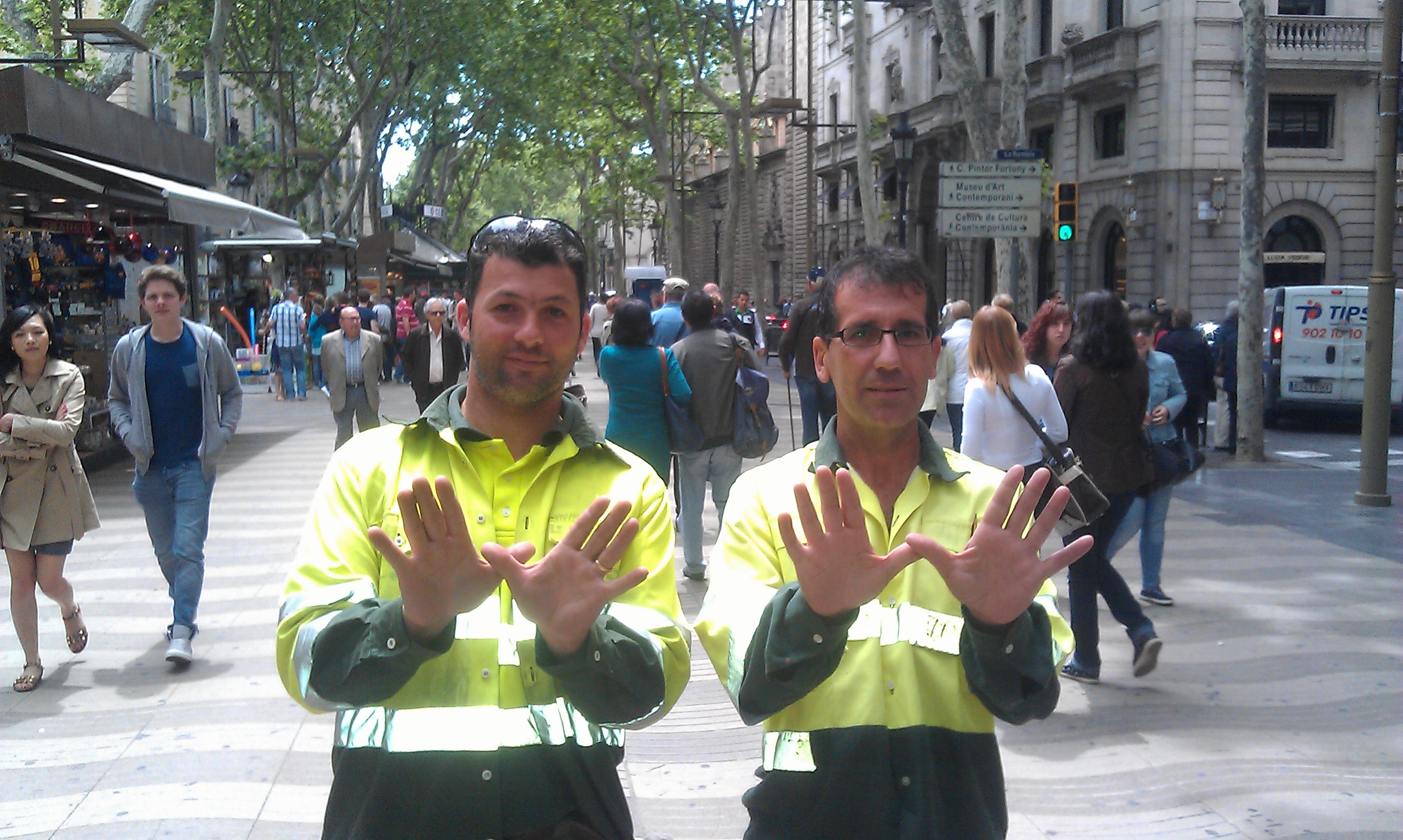 Pau y Francisco con Natura2000