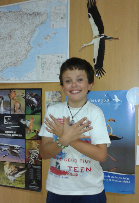 Javi en favor de Red Natura 2000
