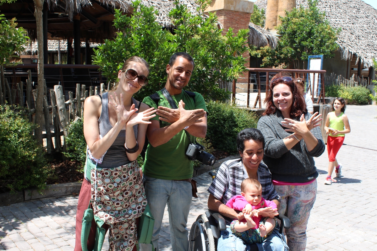 Gessica Rossi, Daniel Arjones, Daniela Carpein y Gabriel Arjones