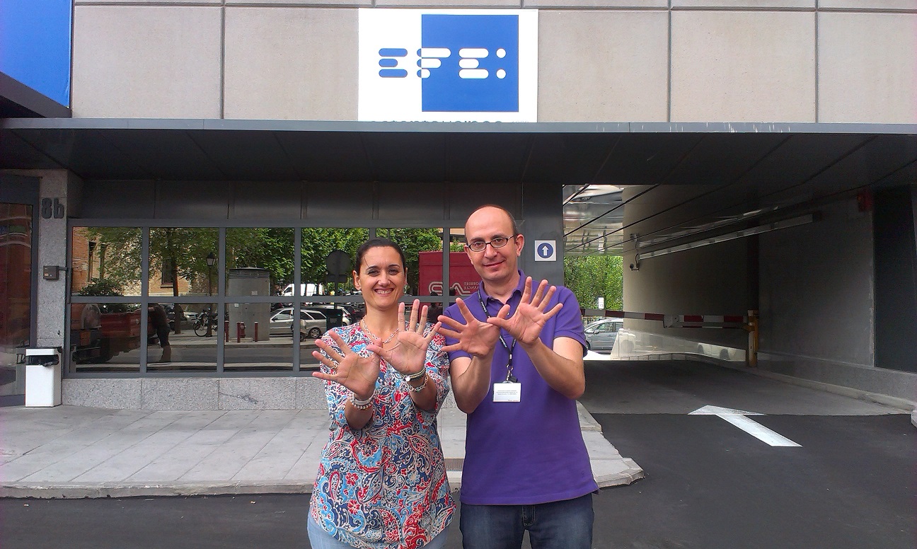 Desde Televisión de la Agencia EFE, también con la Red Natura 2000