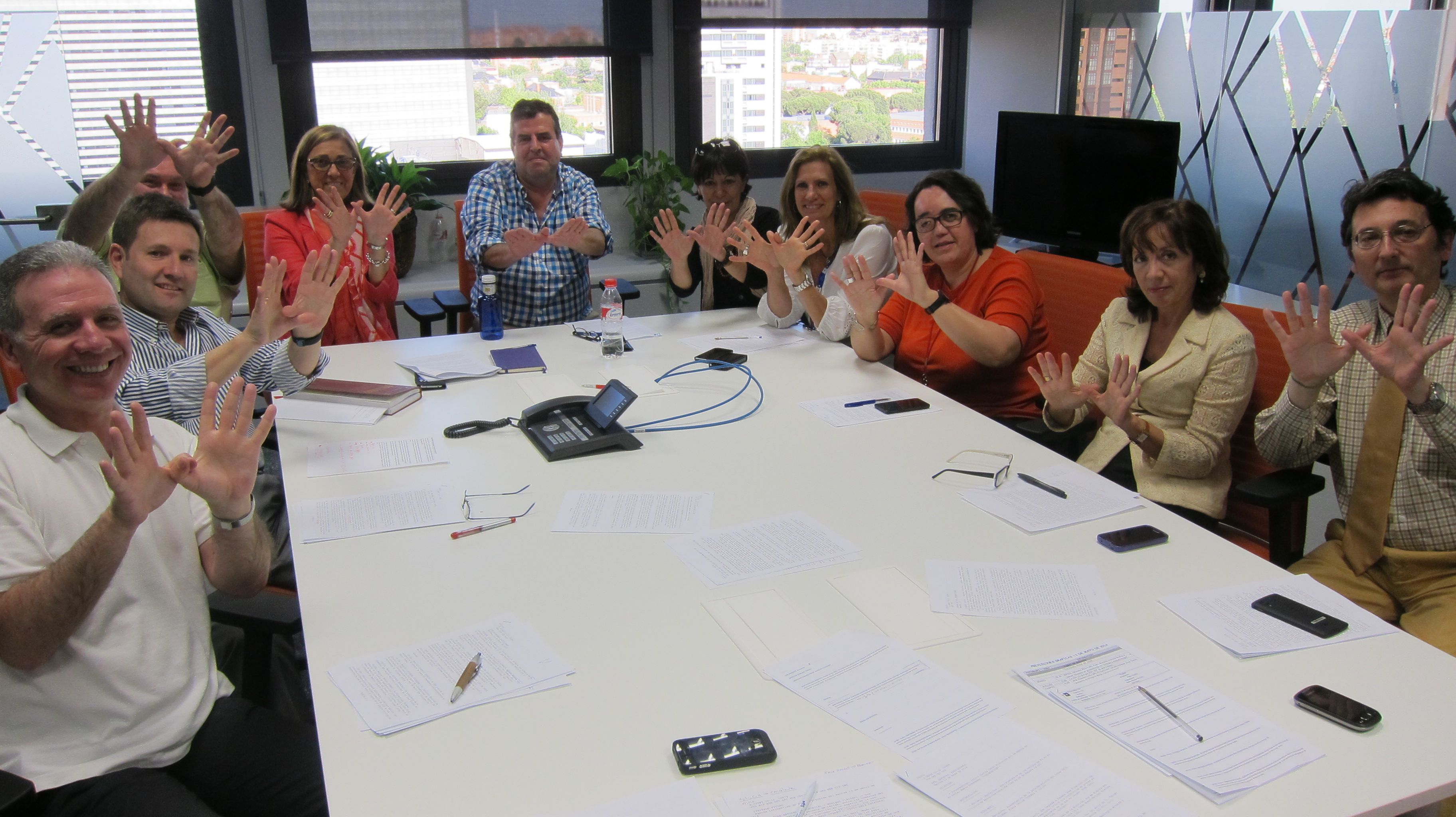 Reunión de previsiones de la Agencia EFE. Todos con la Red Natura 2000