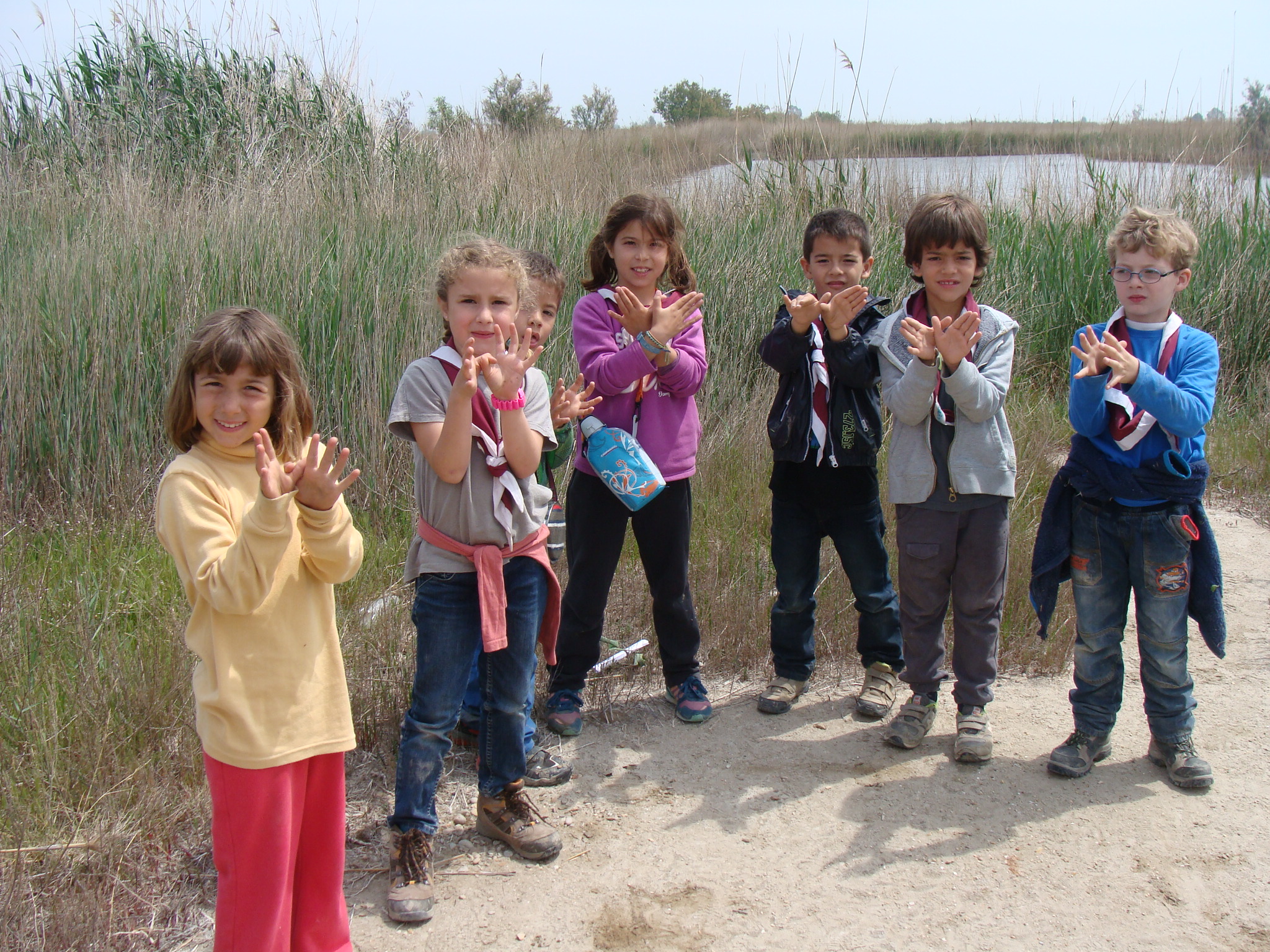 Escoltes i Guies del A.E.Montsant-Cim de Reus a la Reserva Ornitológica del Clot de SEO/BirdLife al Delta de l’Ebre