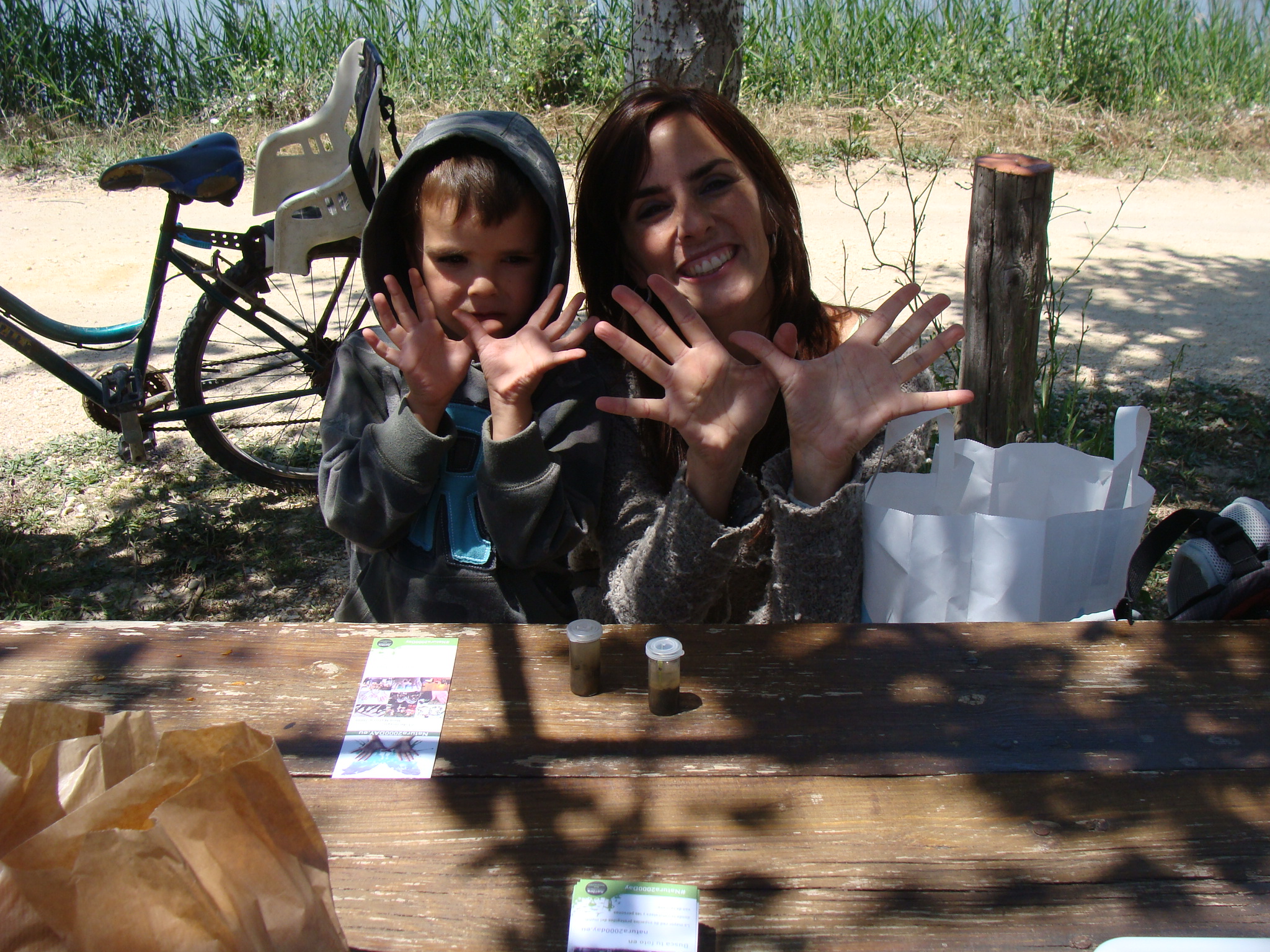 Visitantes en la siembra de la Arrozvolución en la Reserva Riet Vell de SEO/BirdLif en el Delta del Ebro