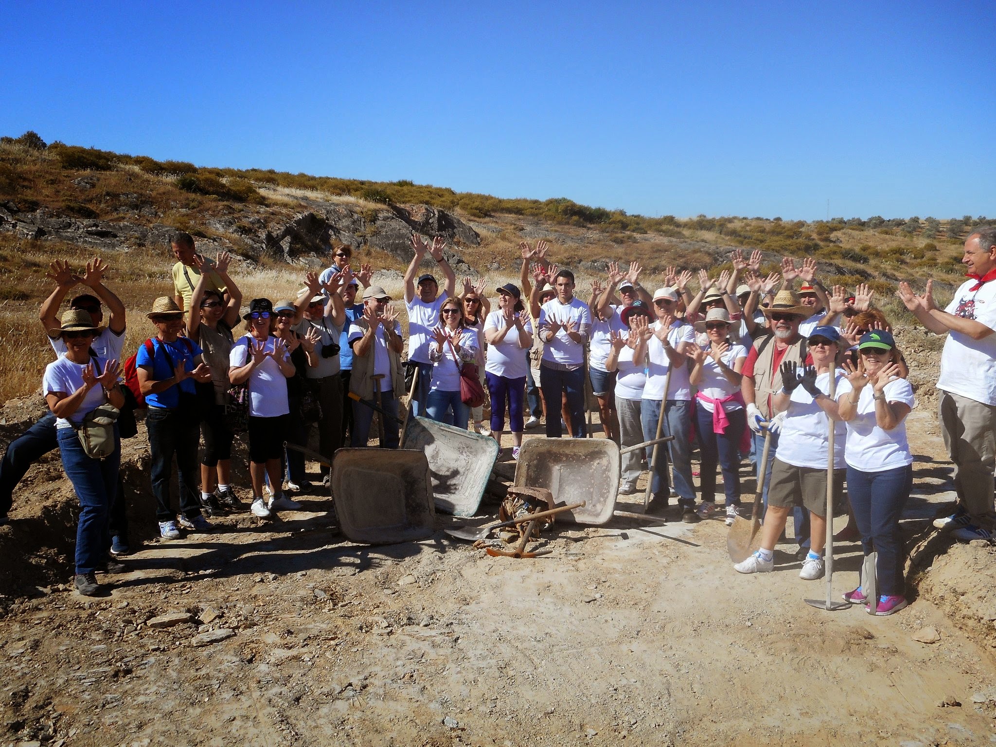 Creación de una laguna Fundación Cajasol y adecuna