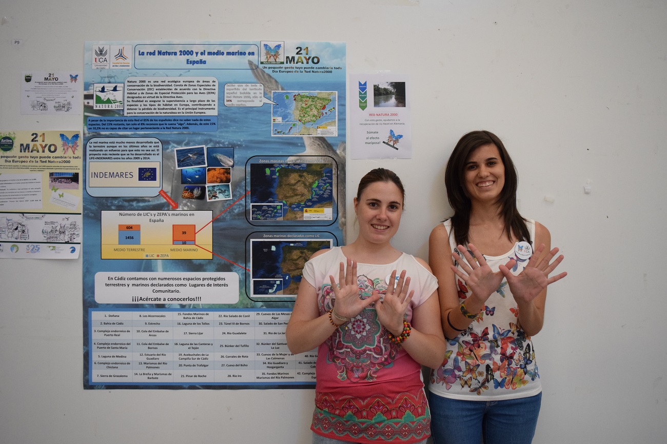 Fotos tomadas en el Día Europeo de la Red Natura 2000 en la Universidad de Cádiz