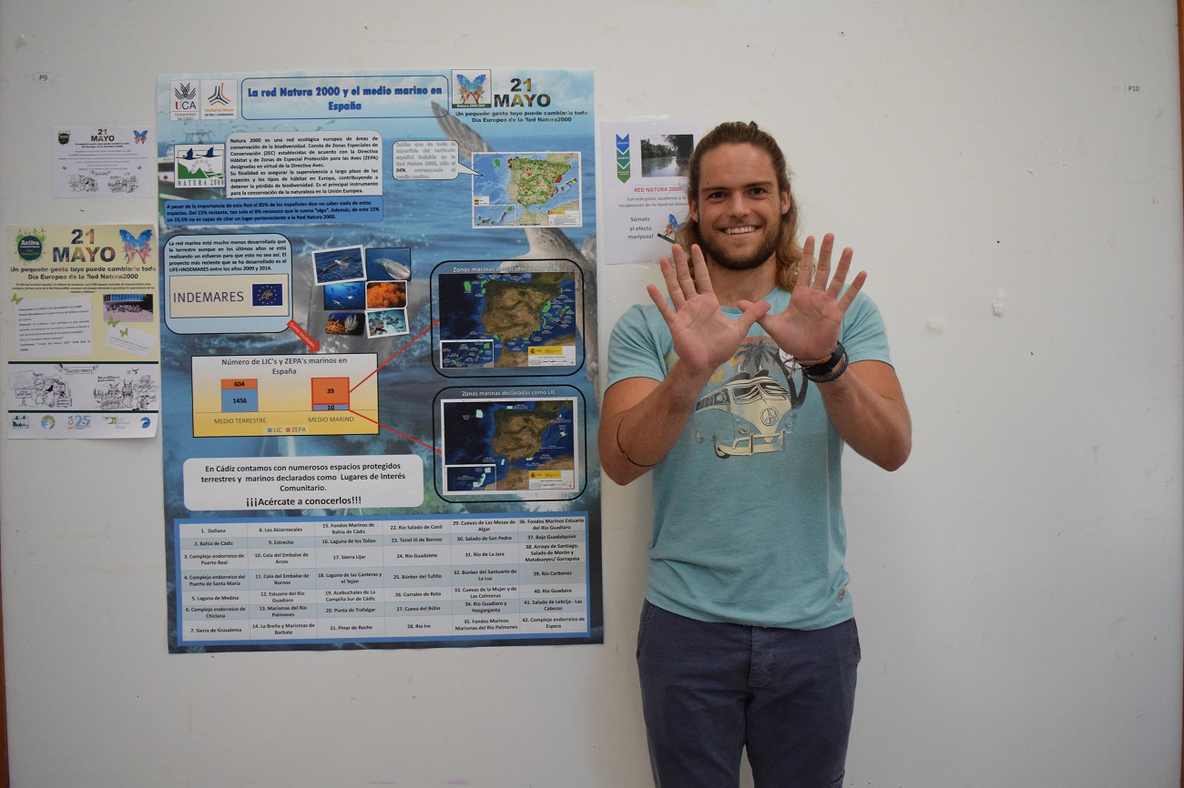 Fotos tomadas en el Día Europeo de la Red Natura 2000 en la Universidad de Cádiz
