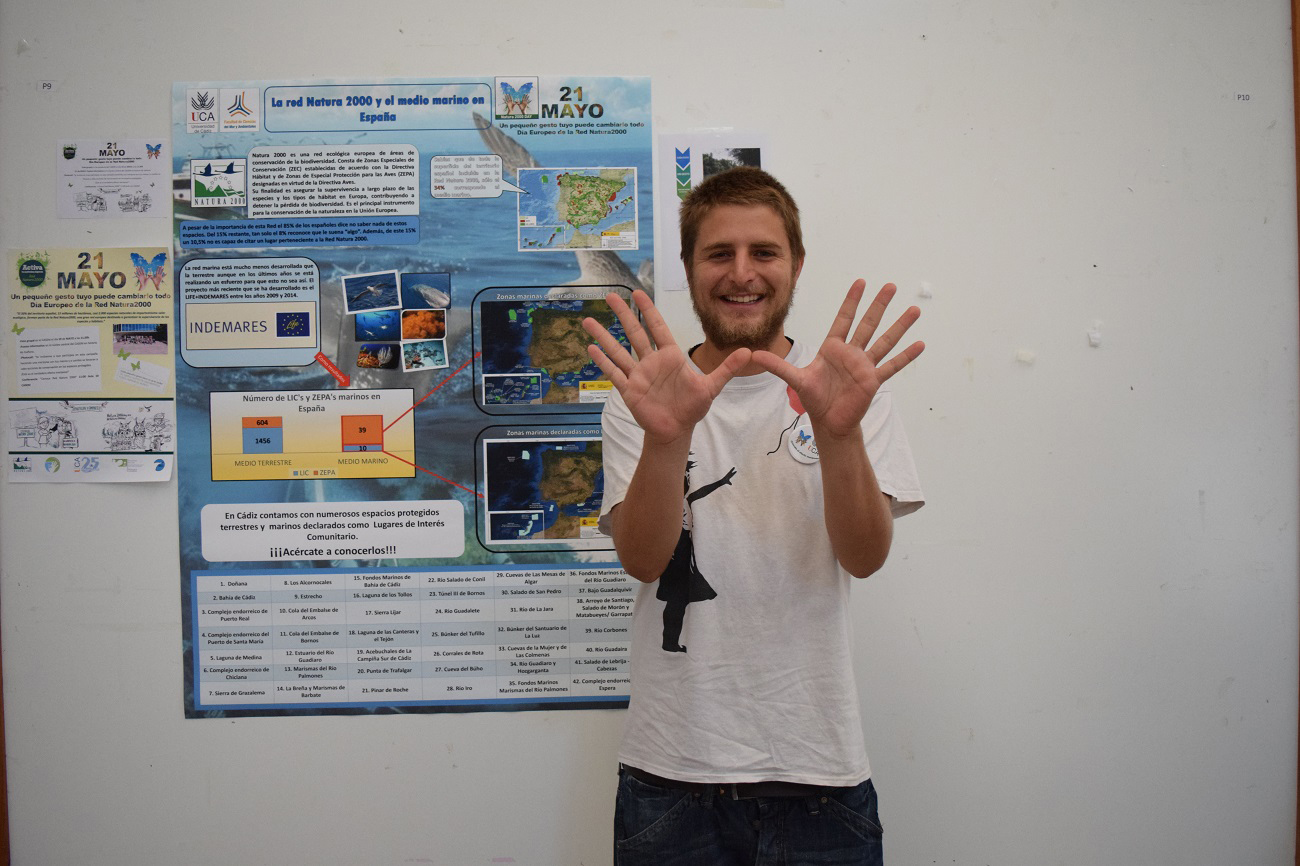 Fotos tomadas en el Día Europeo de la Red Natura 2000 en la Universidad de Cádiz