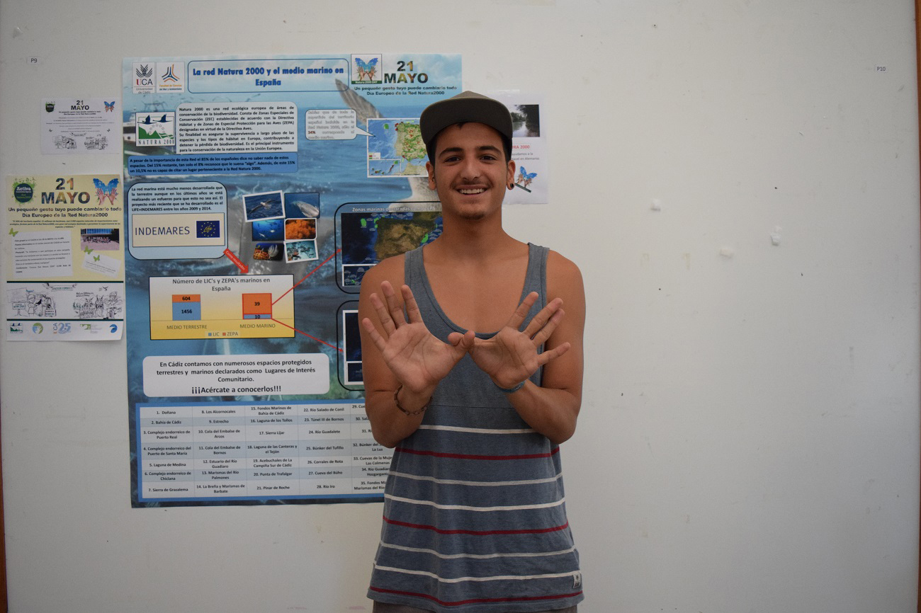 Fotos tomadas en el Día Europeo de la Red Natura 2000 en la Universidad de Cádiz