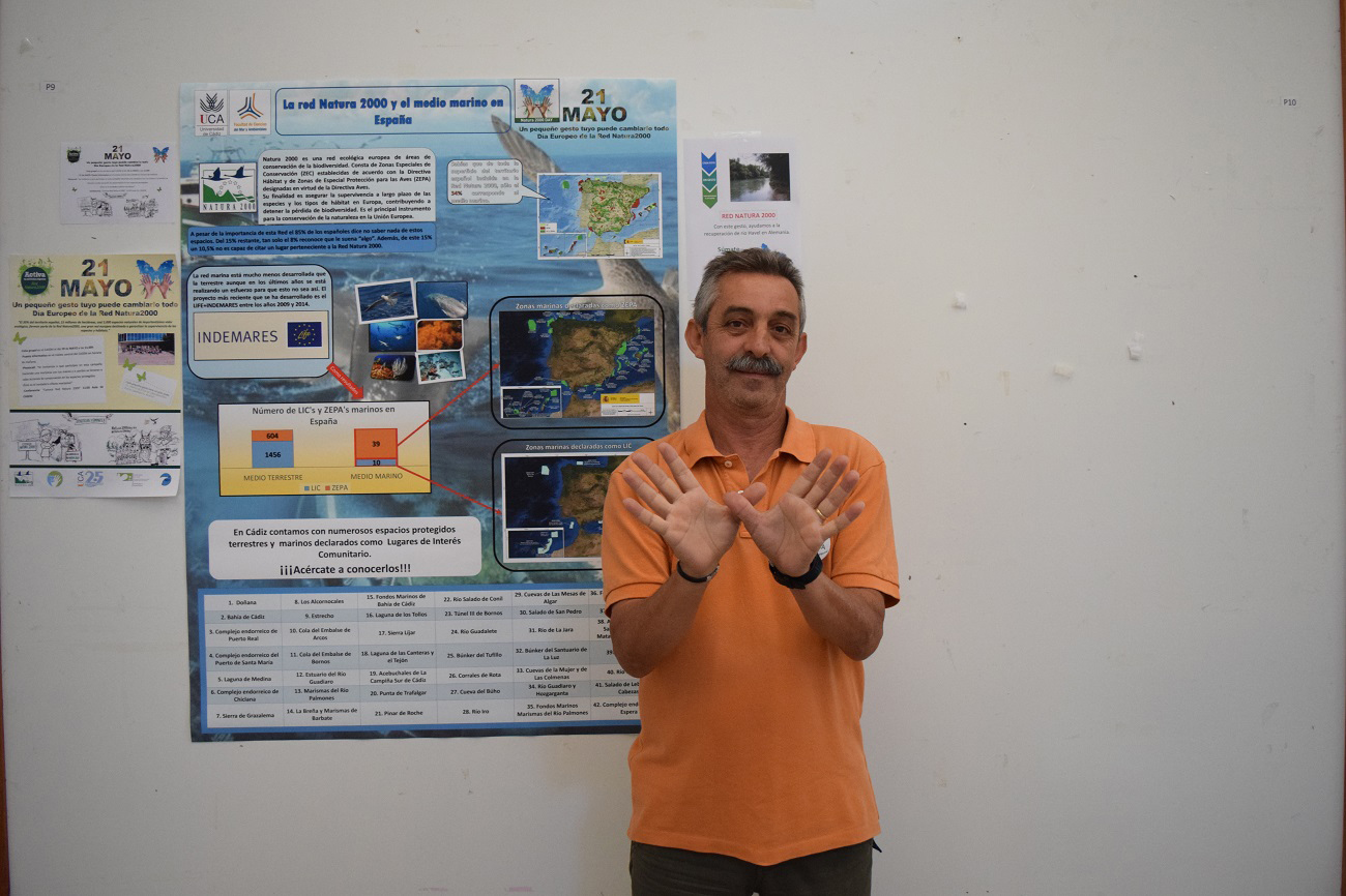 Fotos tomadas en el Día Europeo de la Red Natura 2000 en la Universidad de Cádiz