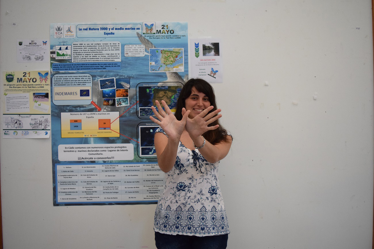 Fotos tomadas en el Día Europeo de la Red Natura 2000 en la Universidad de Cádiz