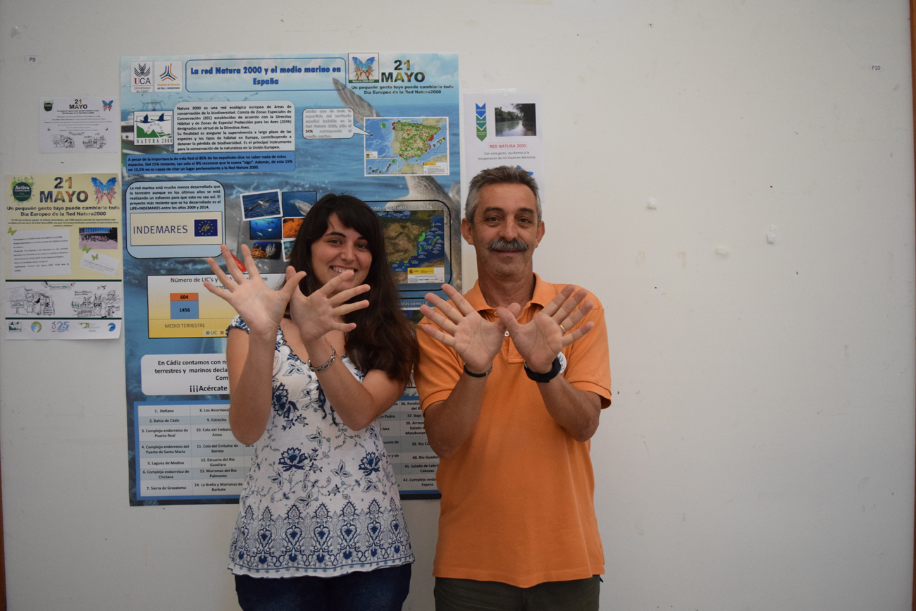 Fotos tomadas en el Día Europeo de la Red Natura 2000 en la Universidad de Cádiz