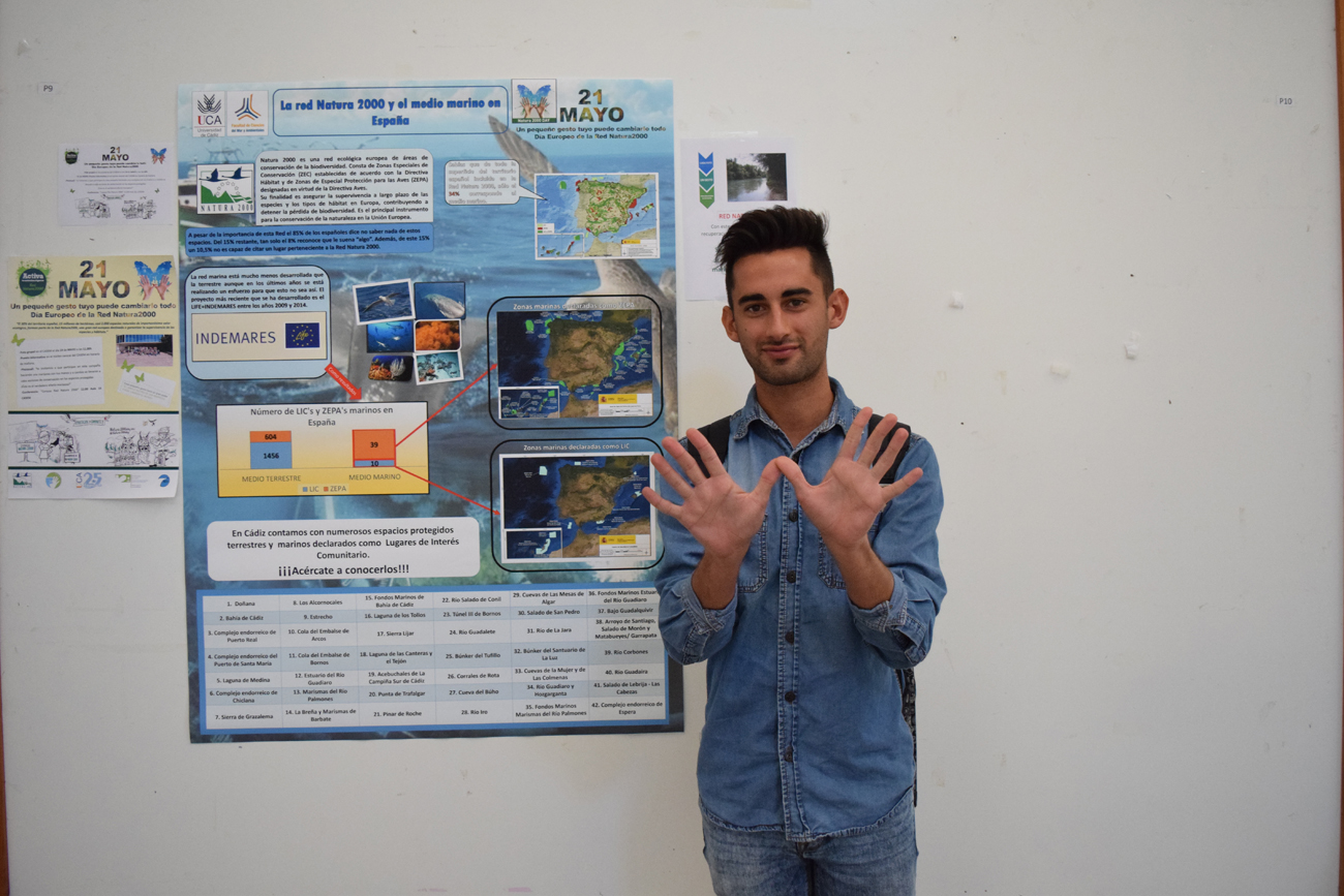 Fotos tomadas en el Día Europeo de la Red Natura 2000 en la Universidad de Cádiz