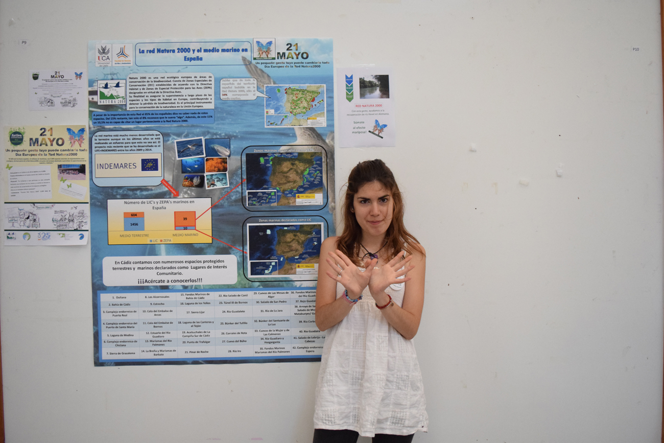 Fotos tomadas en el Día Europeo de la Red Natura 2000 en la Universidad de Cádiz