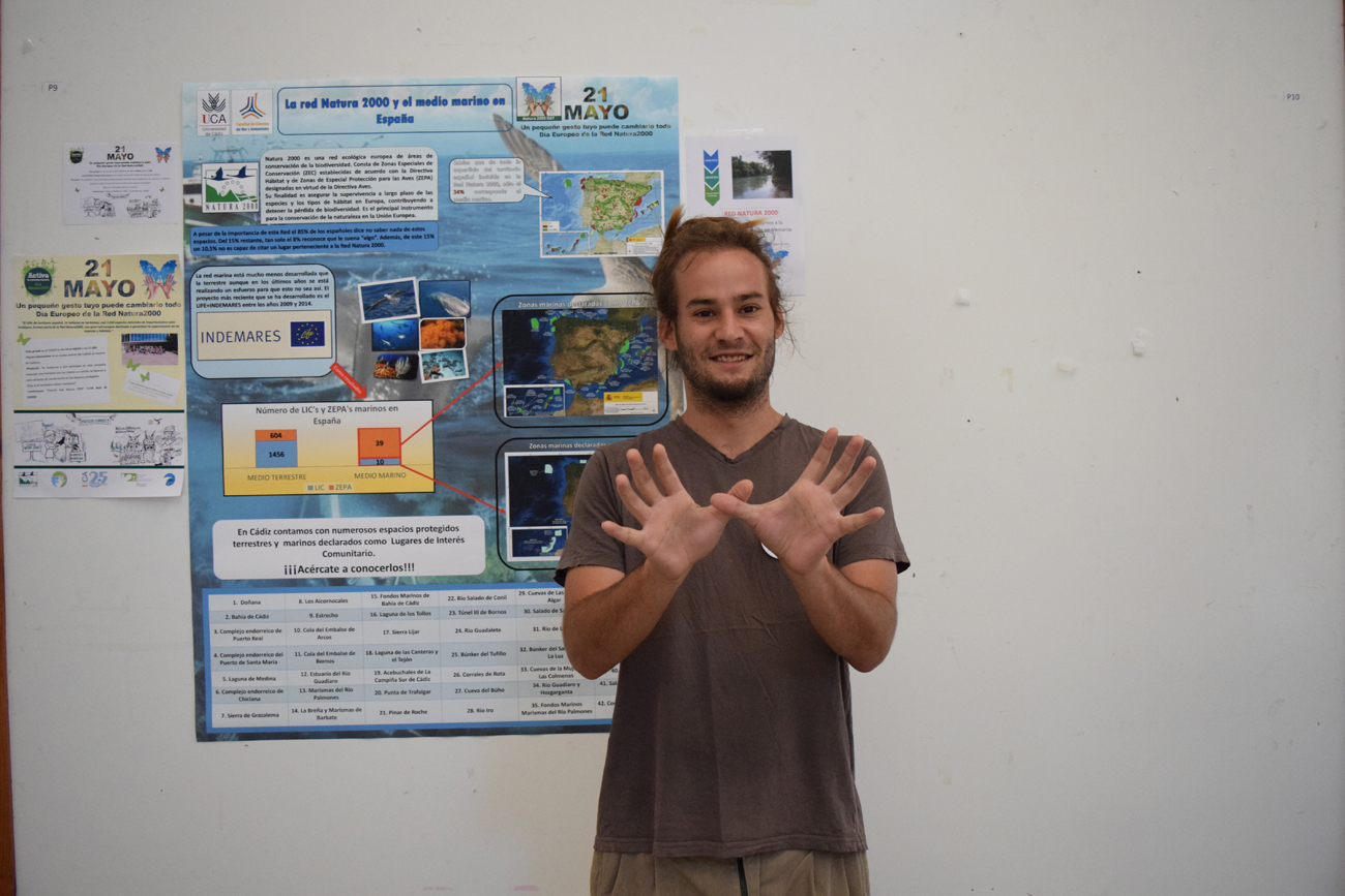 Fotos tomadas en el Día Europeo de la Red Natura 2000 en la Universidad de Cádiz