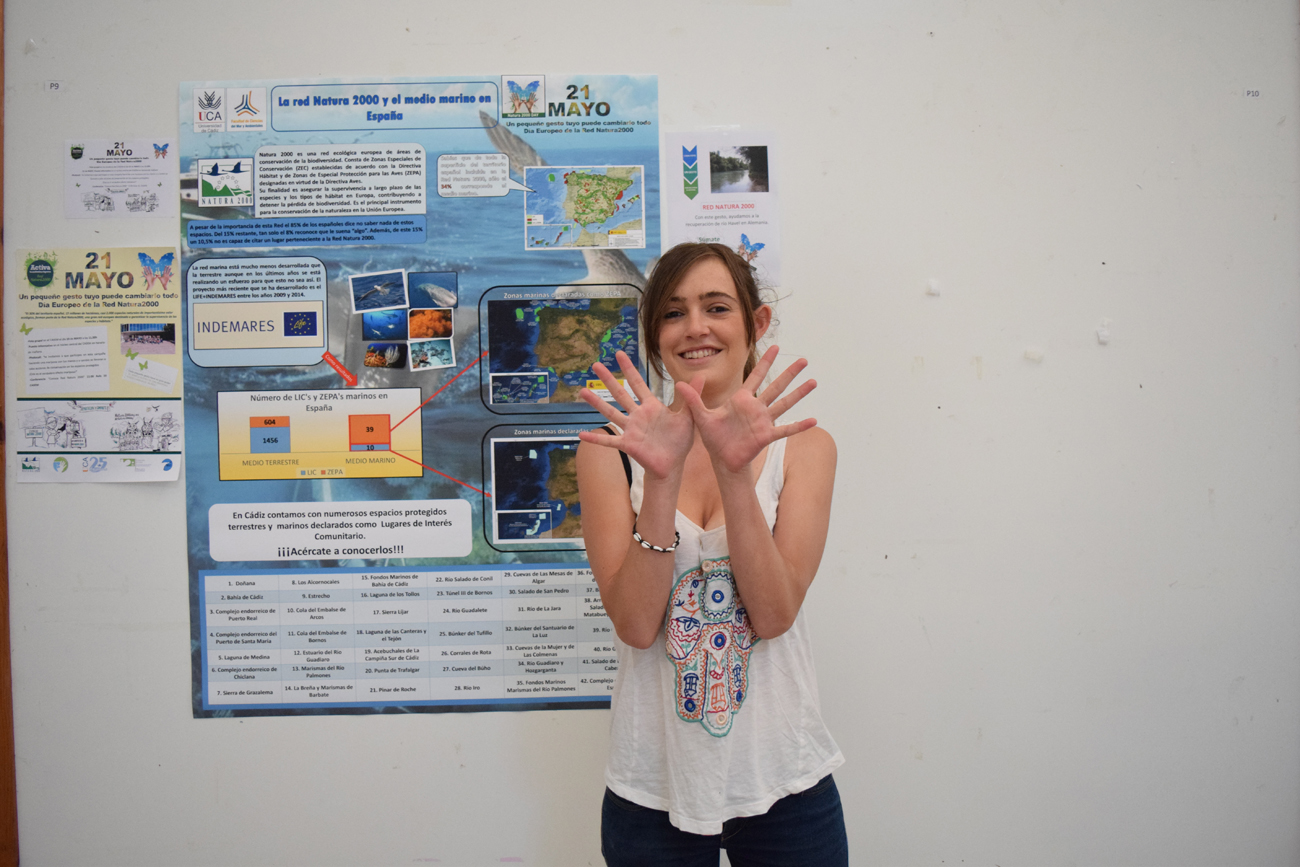 Fotos tomadas en el Día Europeo de la Red Natura 2000 en la Universidad de Cádiz