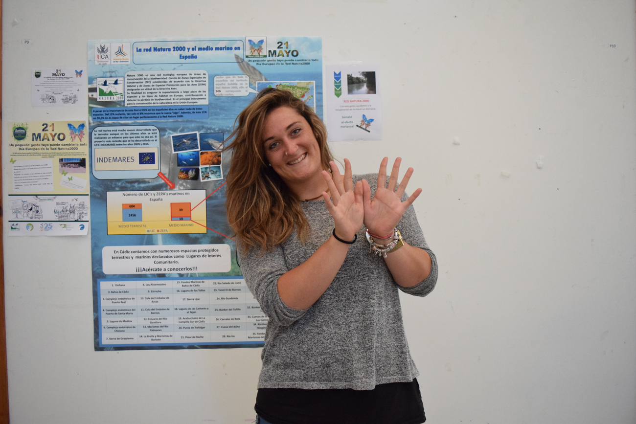Fotos tomadas en el Día Europeo de la Red Natura 2000 en la Universidad de Cádiz