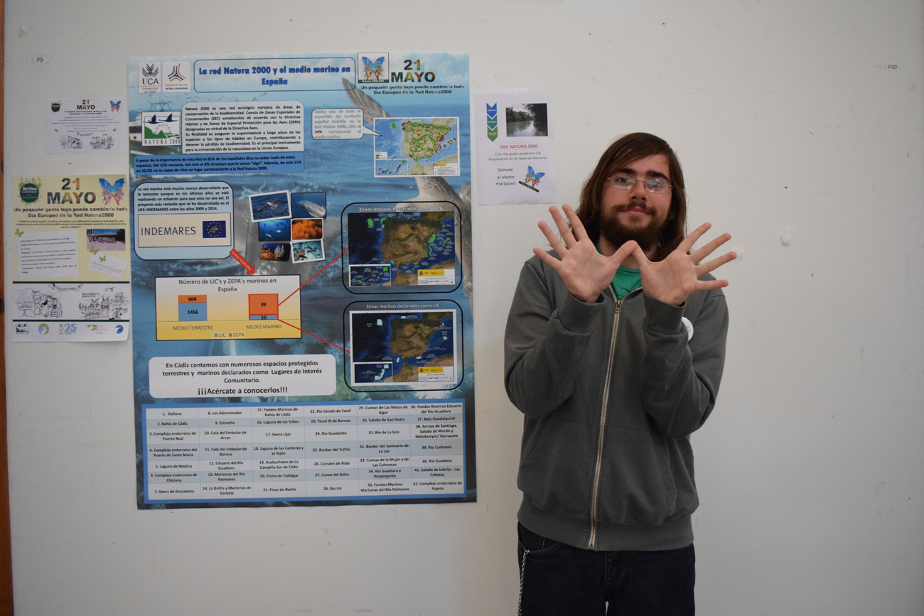 Fotos tomadas en el Día Europeo de la Red Natura 2000 en la Universidad de Cádiz
