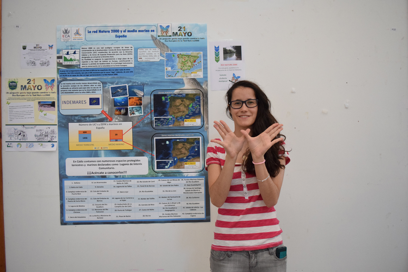 Fotos tomadas en el Día Europeo de la Red Natura 2000 en la Universidad de Cádiz