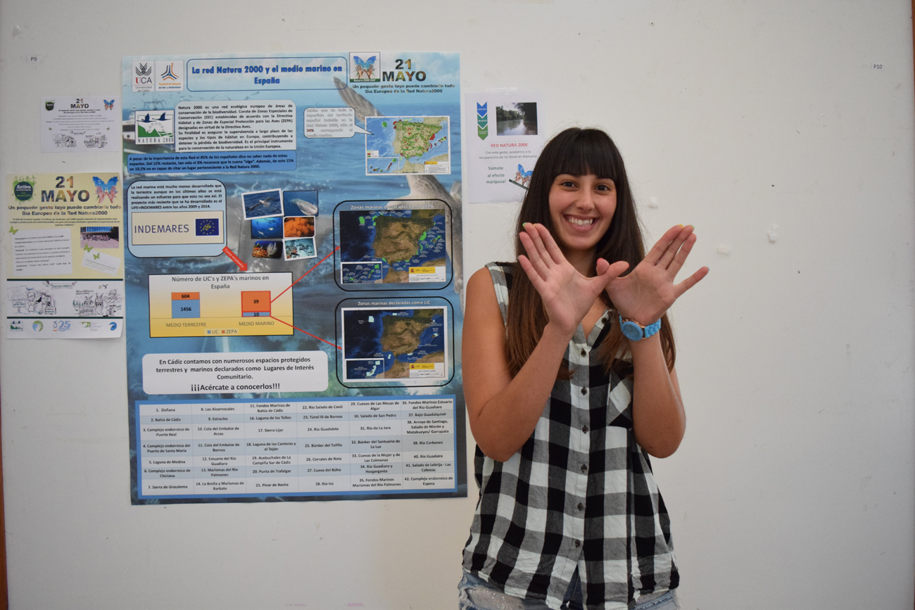 Fotos tomadas en el Día Europeo de la Red Natura 2000 en la Universidad de Cádiz