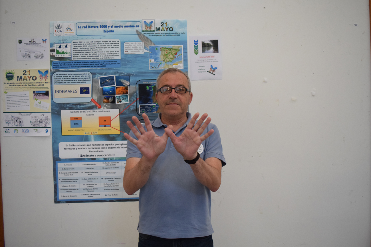 Fotos tomadas en el Día Europeo de la Red Natura 2000 en la Universidad de Cádiz