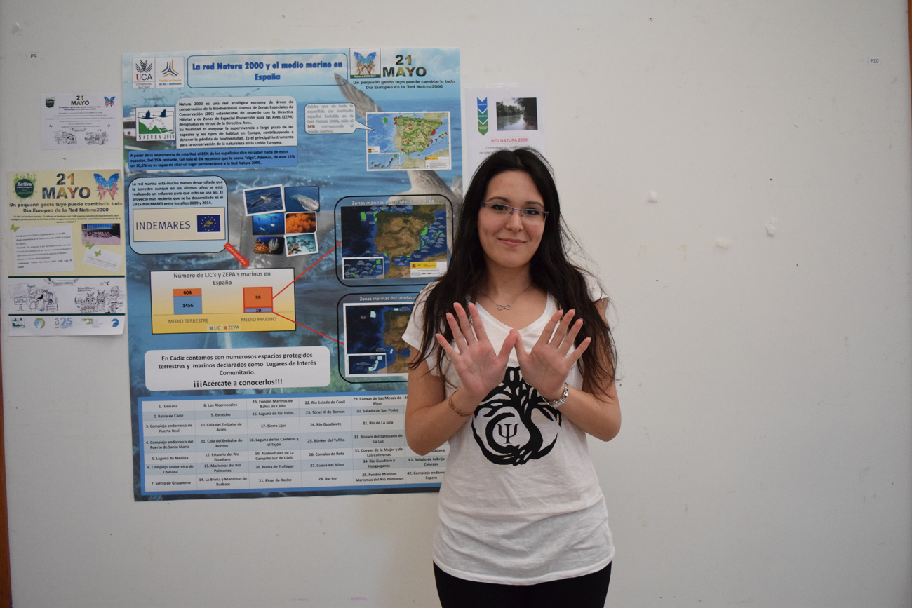 Fotos tomadas en el Día Europeo de la Red Natura 2000 en la Universidad de Cádiz