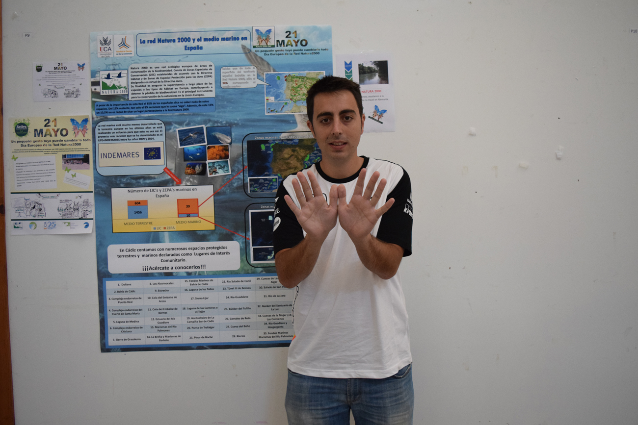 Fotos tomadas en el Día Europeo de la Red Natura 2000 en la Universidad de Cádiz