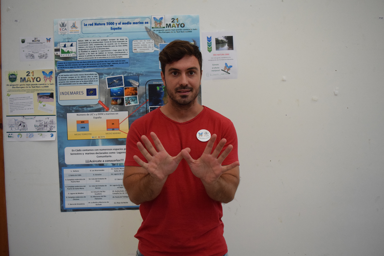 Fotos tomadas en el Día Europeo de la Red Natura 2000 en la Universidad de Cádiz