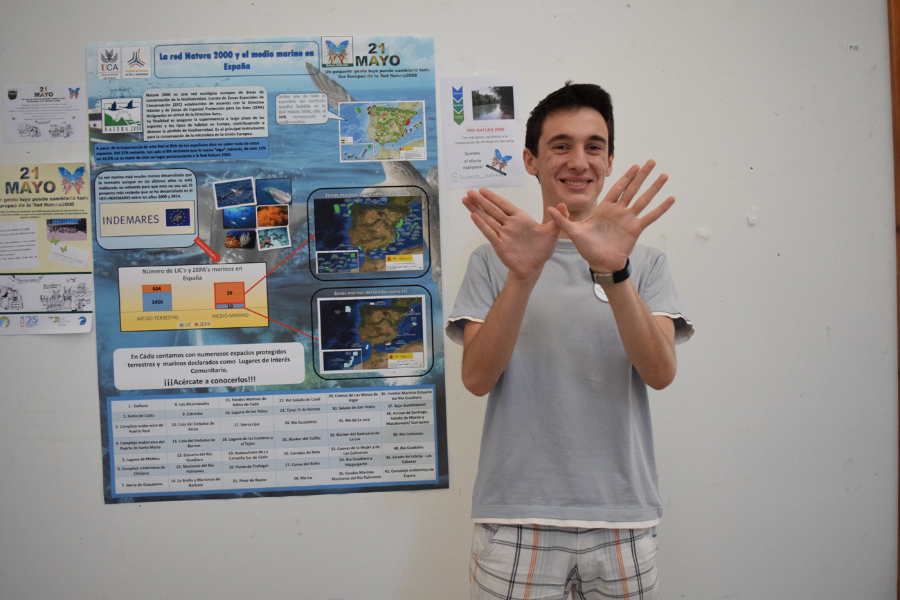 Fotos tomadas en el Día Europeo de la Red Natura 2000 en la Universidad de Cádiz
