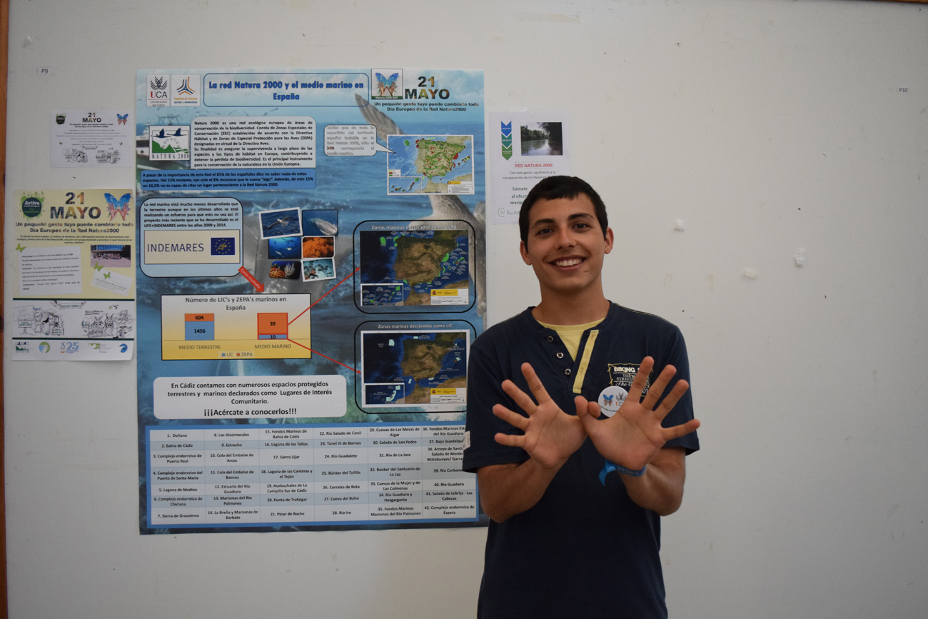 Fotos tomadas en el Día Europeo de la Red Natura 2000 en la Universidad de Cádiz