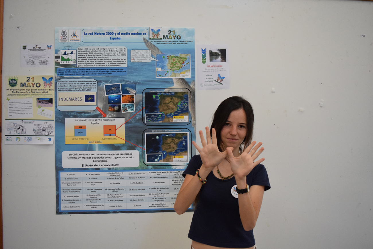 Fotos tomadas en el Día Europeo de la Red Natura 2000 en la Universidad de Cádiz