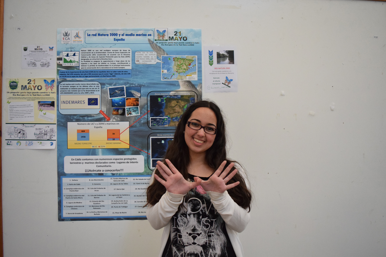 Fotos tomadas en el Día Europeo de la Red Natura 2000 en la Universidad de Cádiz