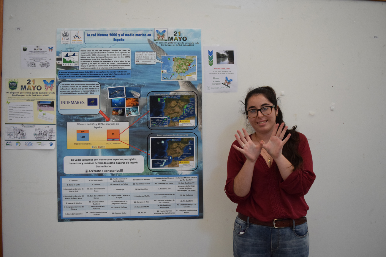 Fotos tomadas en el Día Europeo de la Red Natura 2000 en la Universidad de Cádiz