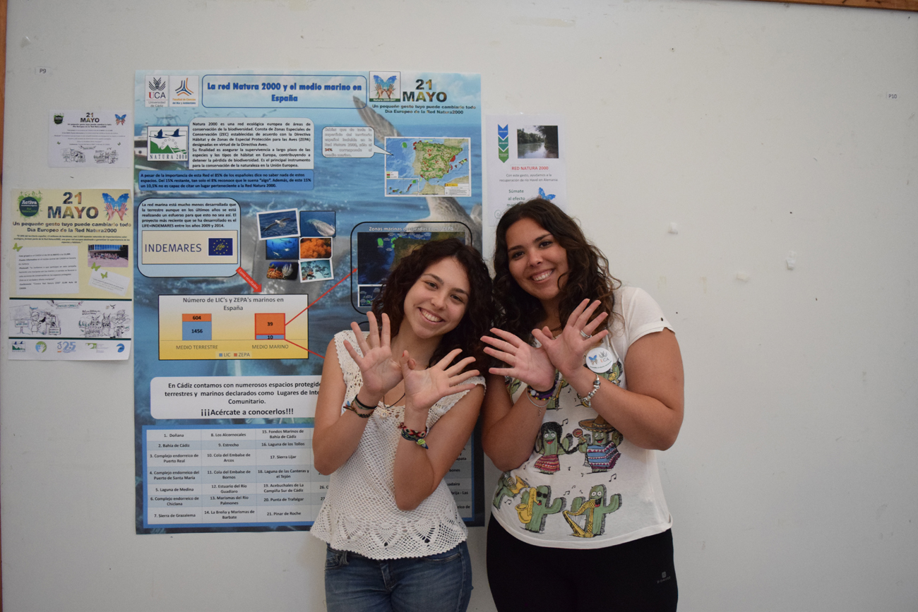 Fotos tomadas en el Día Europeo de la Red Natura 2000 en la Universidad de Cádiz