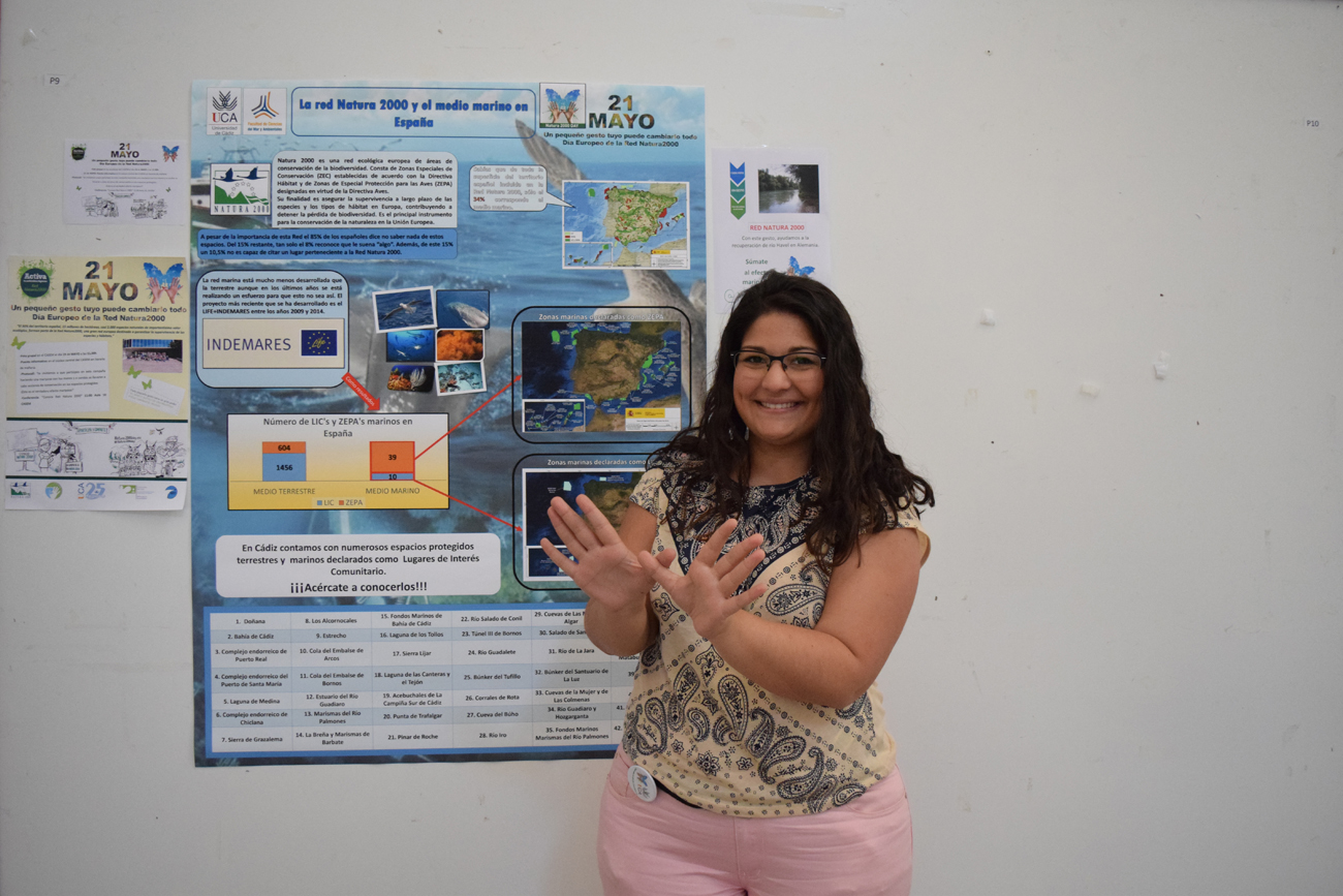Fotos tomadas en el Día Europeo de la Red Natura 2000 en la Universidad de Cádiz