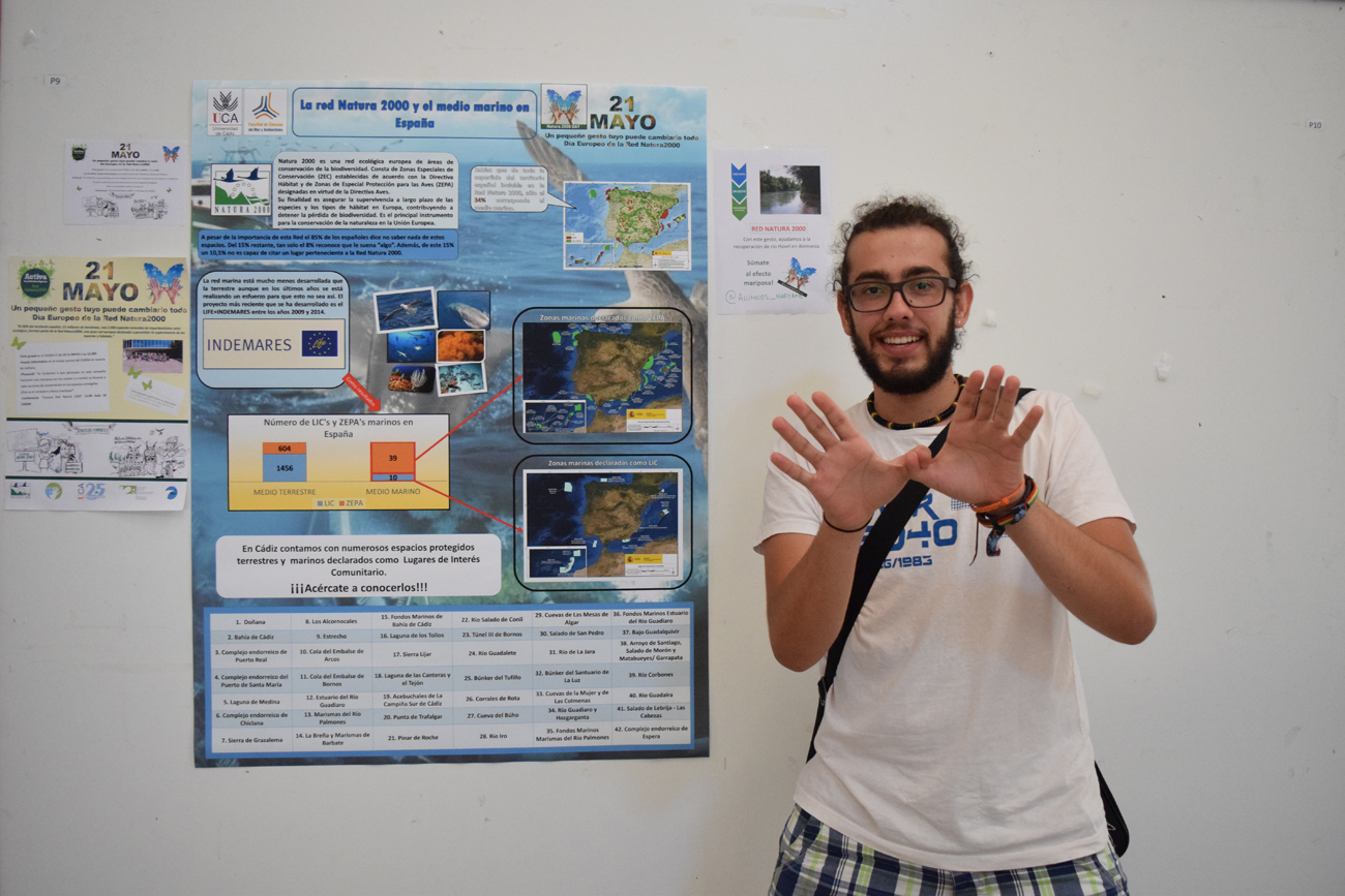 Fotos tomadas en el Día Europeo de la Red Natura 2000 en la Universidad de Cádiz