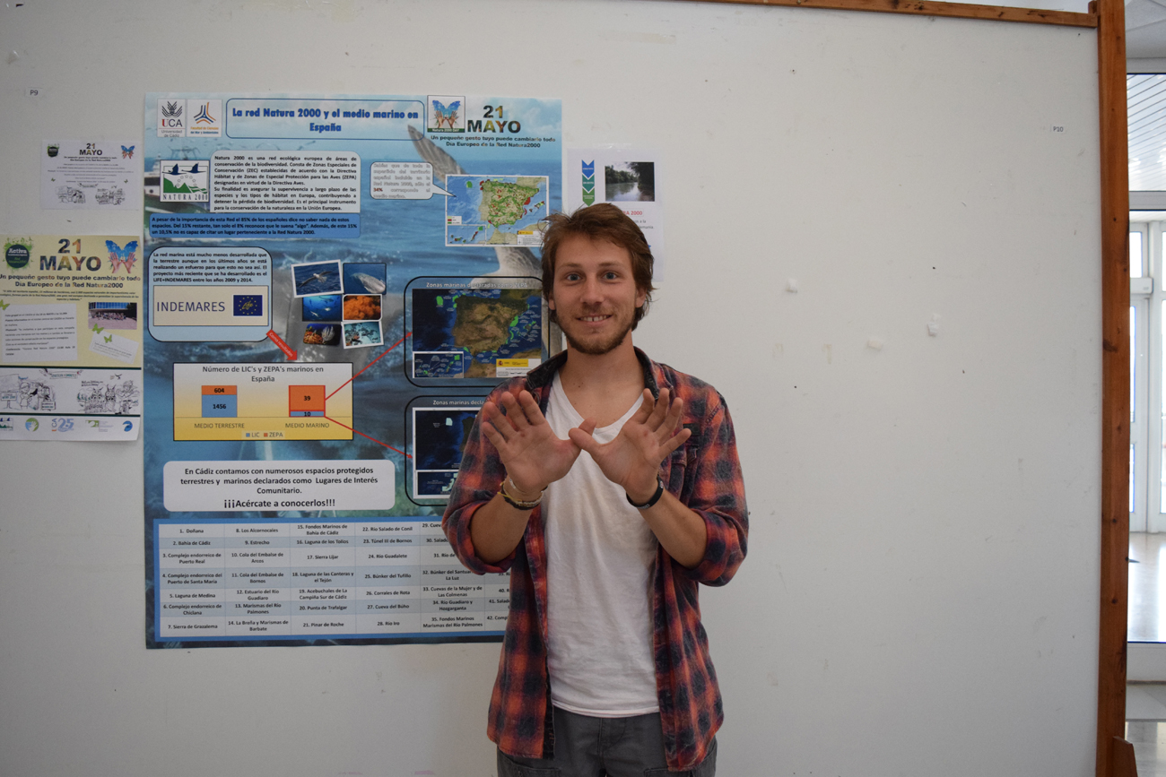Fotos tomadas en el Día Europeo de la Red Natura 2000 en la Universidad de Cádiz