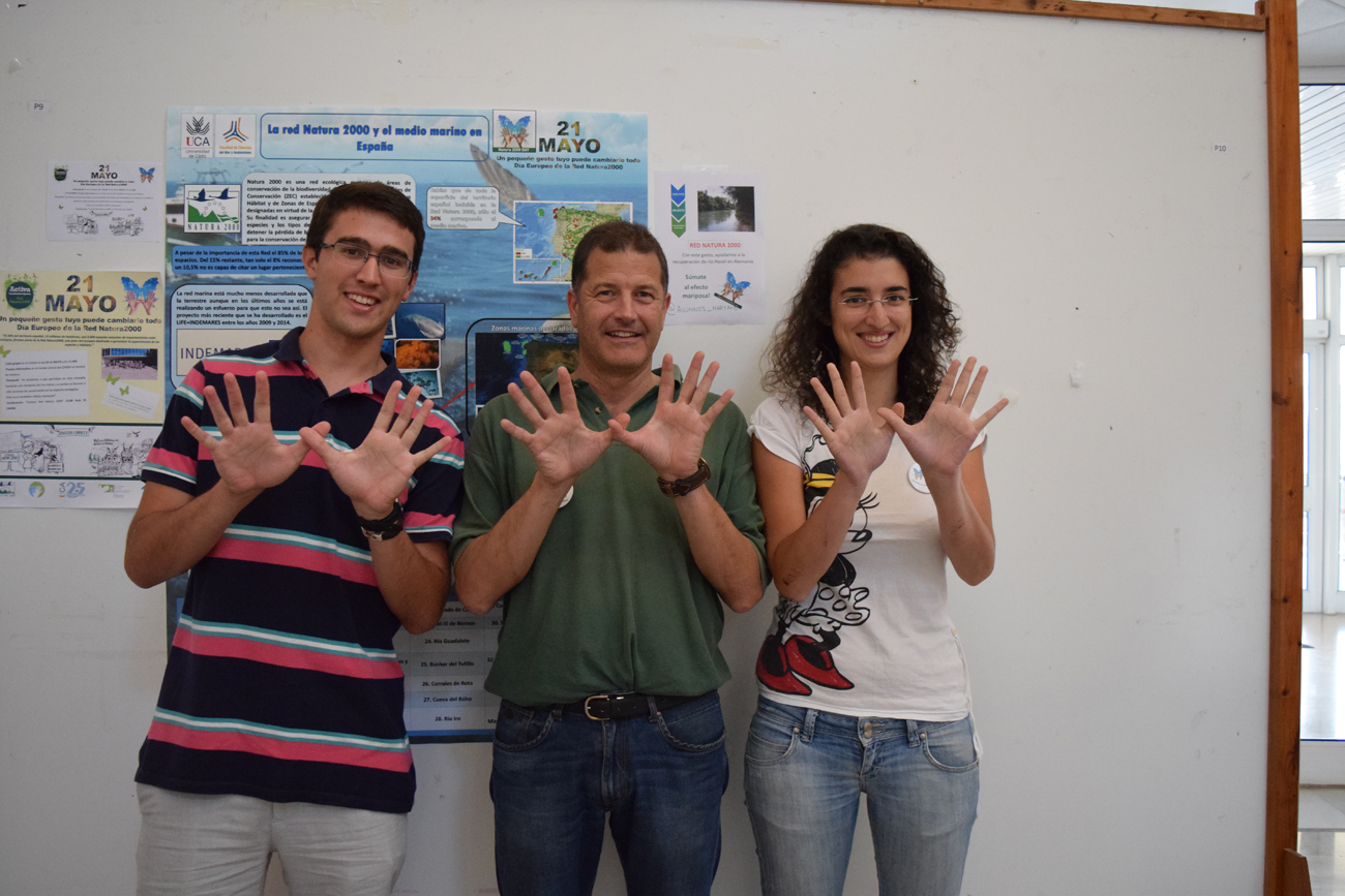 Fotos tomadas en el Día Europeo de la Red Natura 2000 en la Universidad de Cádiz