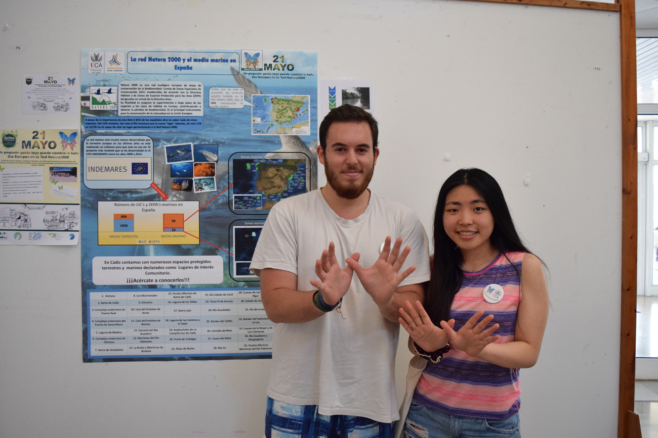 Fotos tomadas en el Día Europeo de la Red Natura 2000 en la Universidad de Cádiz