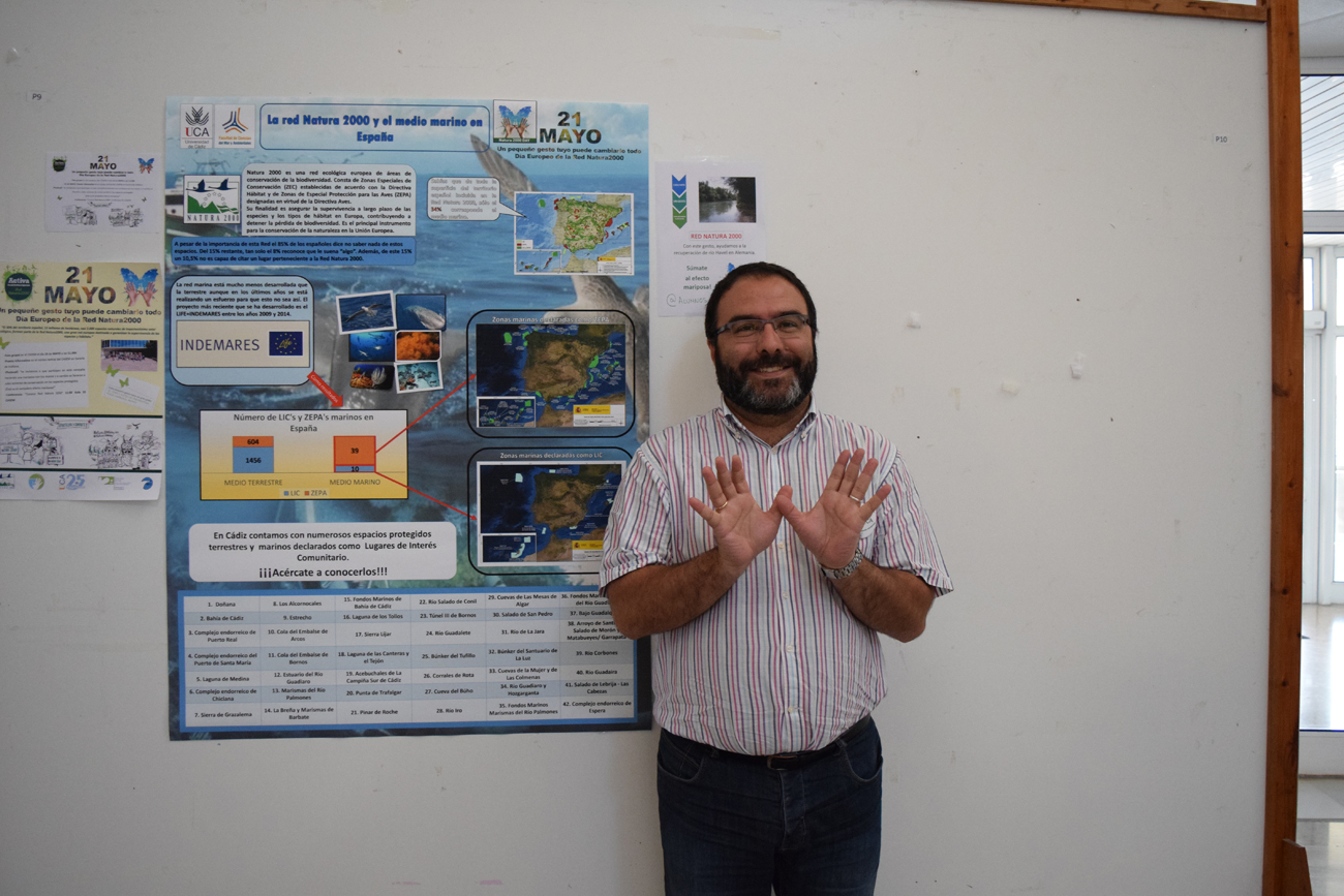 Fotos tomadas en el Día Europeo de la Red Natura 2000 en la Universidad de Cádiz