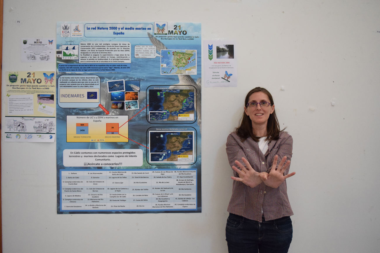 Fotos tomadas en el Día Europeo de la Red Natura 2000 en la Universidad de Cádiz