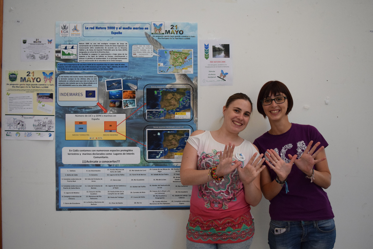 Fotos tomadas en el Día Europeo de la Red Natura 2000 en la Universidad de Cádiz
