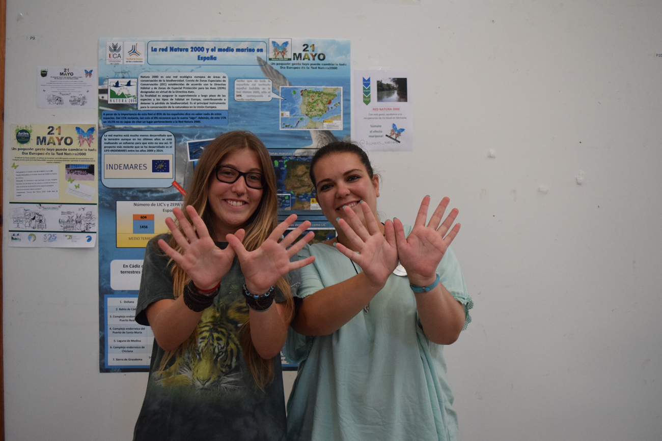 Fotos tomadas en el Día Europeo de la Red Natura 2000 en la Universidad de Cádiz