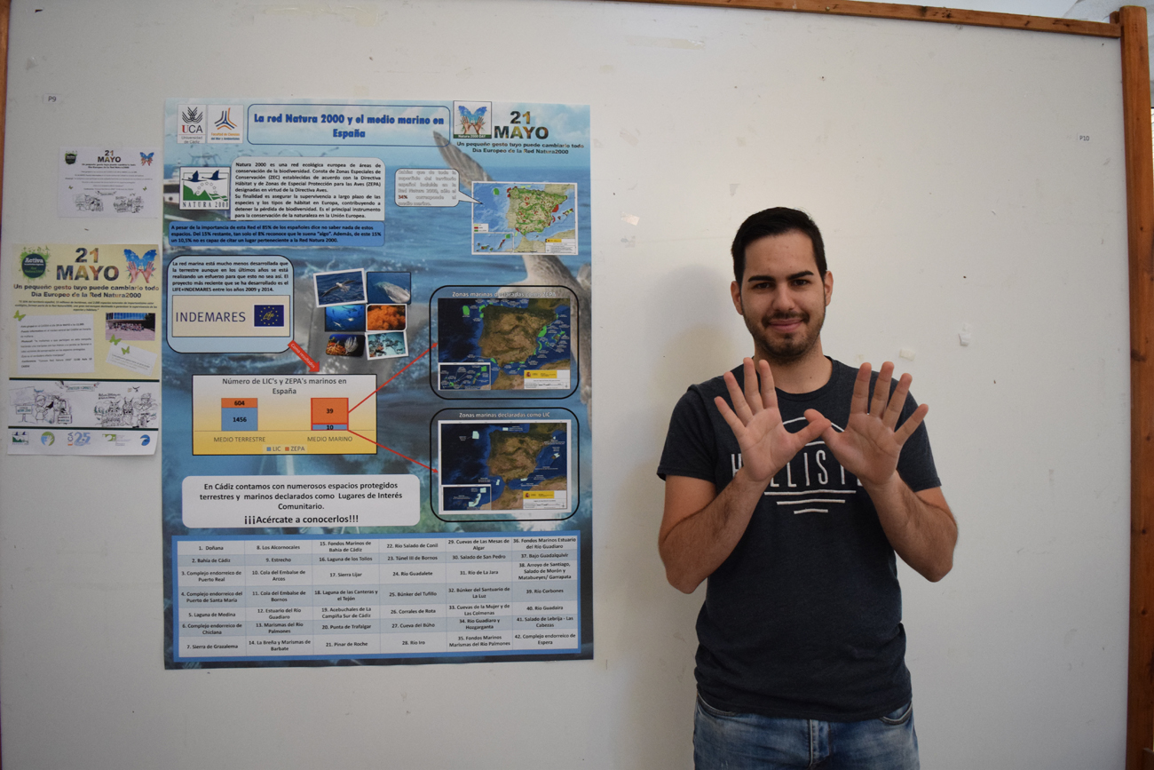 Fotos tomadas en el Día Europeo de la Red Natura 2000 en la Universidad de Cádiz