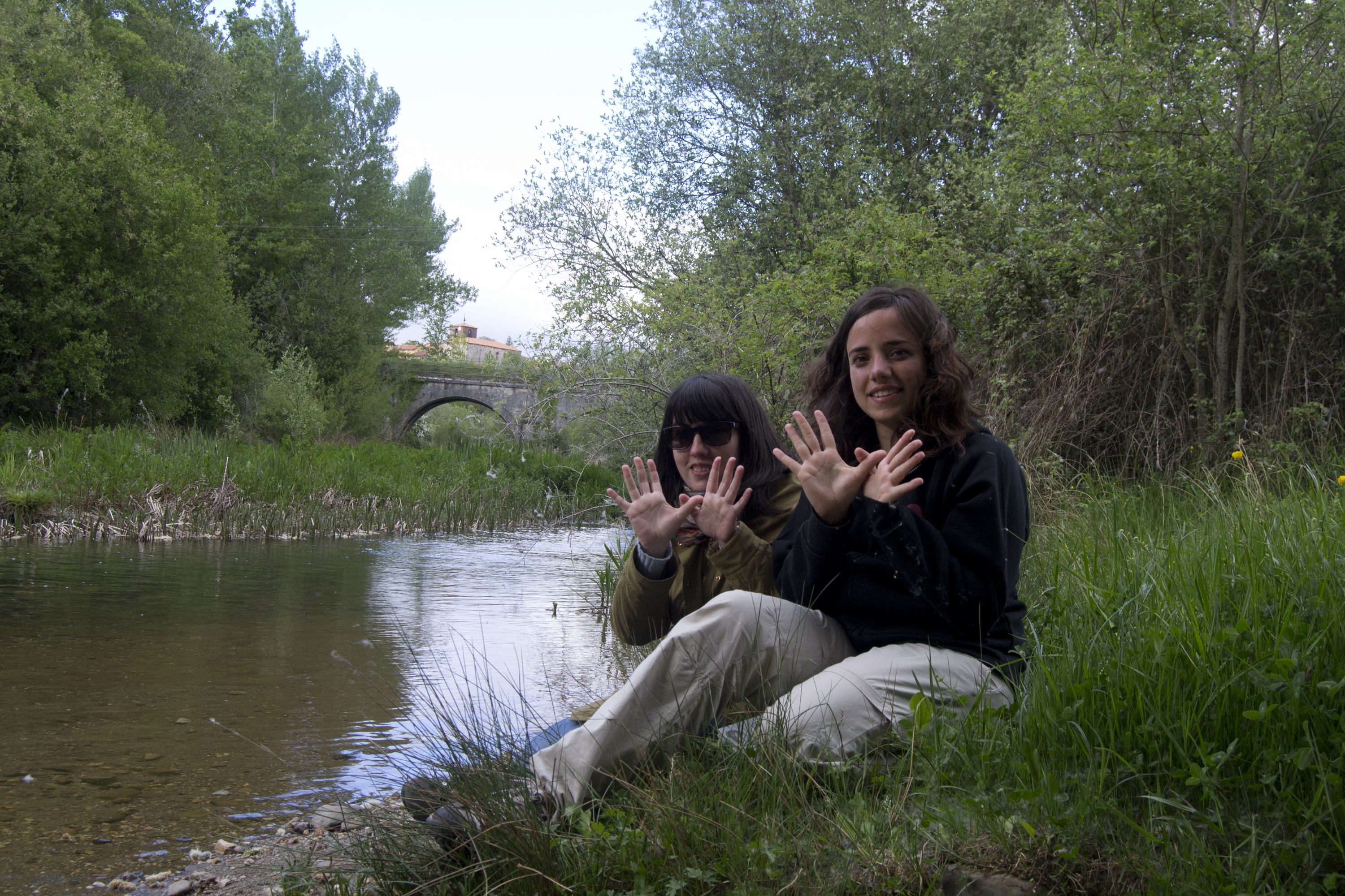 Buscando nutrias y haciendo el Atlas de Nidificantes de SEO en la Sierra de la Demanda