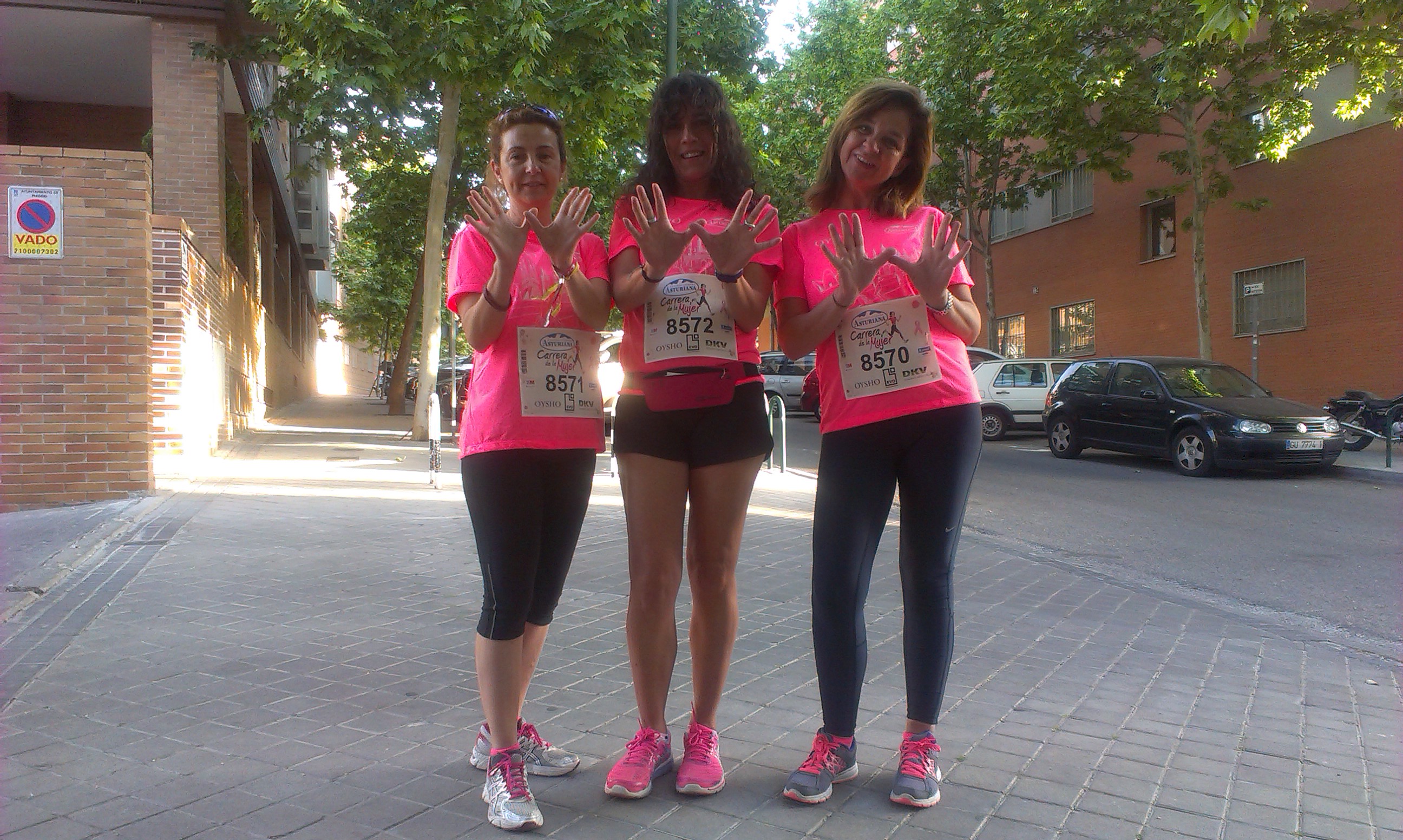 Gloria, Blanca y Cris