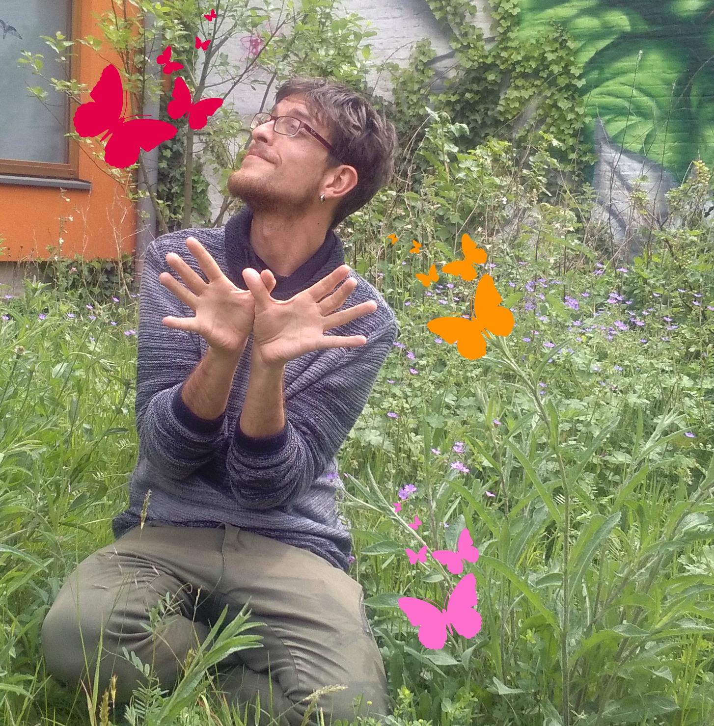 Spanish butterflies in Brussels